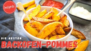 Die besten Pommes im Backofen  kennst Du DIESEN Trick 🍟 [upl. by Juster]