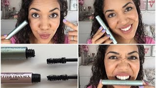 Too Faced Better Than Sex WATERPROOF Mascara  Review  Demo  Comparison [upl. by Elrem]