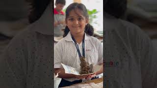 CHIREC Ganesh Chaturthi  Students creating EcoFriendly Clay Idols GaneshChaturthi EcoFriendly [upl. by Akilaz400]