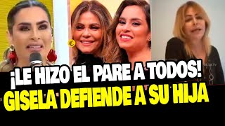 GISELA VALCARCEL DEFIENDE CONDUCCIÓN DE SU HIJA ETHEL POZO Y SACA CARA [upl. by Enelaehs]