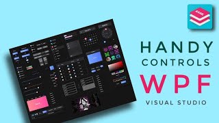 WPF Tutorial  XAML UI design in Visual studio blend 2019  HandyControls UI Library  C WPF [upl. by Geehan]