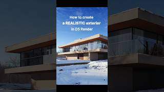 🤔How to create a REALISTIC exterior in D5 Render？ 🎨ArtistsNunoSilva3d [upl. by Howund]