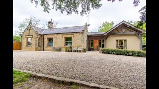 Stunning Lodge House in Hexham Northumberland set in 4 acres of landscaped gardens and woodland [upl. by Ecinreb709]