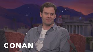 Bill Hader Is A Bad Actor In quotBarryquot  CONAN on TBS [upl. by Craddock896]