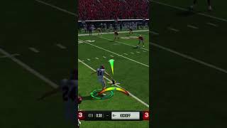 How To Recover Onside Kick In College Football 25 cfb25 shorts viral [upl. by Neersin]