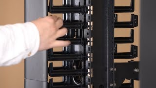 Dual Sided Vertical Cable Manager for 19quot Racks  FS [upl. by Anaeed]