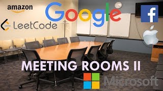 Coding Interview Tutorial 126  Meeting Rooms II LeetCode [upl. by Hedgcock]