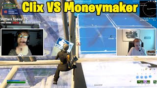 Clix and Cooper VS Moneymaker amp Pinq 2v2 TOXIC Fights [upl. by Ellezig]