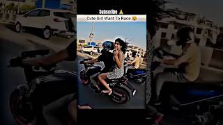 Ladki ne rider KO middle finger 🖕 dikhaie 🤯😵 shorts ytshorts viralshort viralvideos ktm [upl. by Shing67]