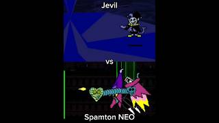 Jevil vs Spamton NEO Deltarune [upl. by Clougher]