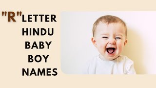 Hindu baby boy names starting with letter R Hindu baby boy names and meanings [upl. by Candie]