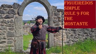 Figueiredos Montante Simple Rule 9 Fighting in a narrow street Zweihander Tutorial [upl. by Suoirtemed]