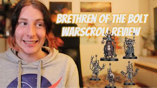 Brethren of The Bolt Warscroll review for the new Underworlds Edition [upl. by Seuqcaj813]