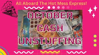 October Cash Unstuffing All Aboard The Hot Mess Express [upl. by Daryn251]