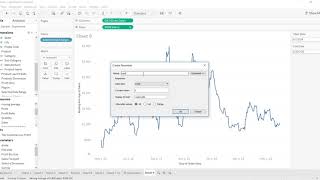 Tableau Tutorial 76  Tableau Parameters 11  Dynamic Moving average in Tableau [upl. by Semadar]