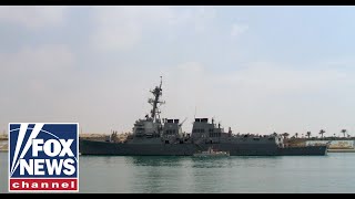 SIGNIFICANT ESCALATION US warship targeted with missiles fired from Yemen [upl. by Iznek]