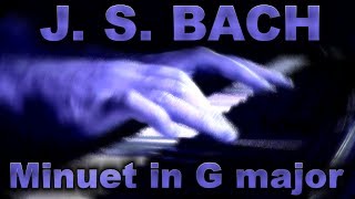 Johann Sebastian BACH Minuet in G major BWV Anh 114 [upl. by Any352]