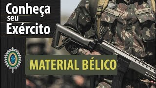 Conheça Seu Exército  Material Bélico [upl. by Eceela]