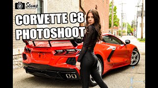 Corvette C8 Photoshoot And Models [upl. by Nylac]