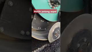 asphalt cutting machine rells viral fyp [upl. by Aubarta]