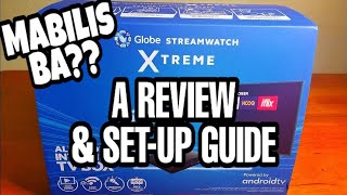 Globe Streamwatch Xtreme WiFi  Unboxing Setup amp Review [upl. by Diamante97]