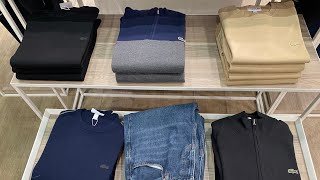 4k Lacoste new clothing collection for autumn [upl. by Ishmul348]