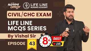 Episode 43 Life Line MCQs Series For CIVILCHC Exam  By Vishal Sir [upl. by Gretta]