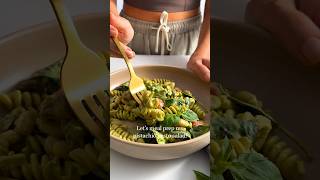 Creamy Pistachio Pesto Pasta Salad plantbasedrecipes [upl. by Ainyt]