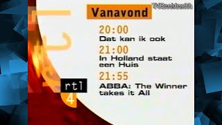 RTL4 programmaoverzicht 24121999 [upl. by Auqinat]