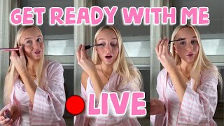 Get Ready With Me LIVE  MaVie Noelle [upl. by Rosalynd756]