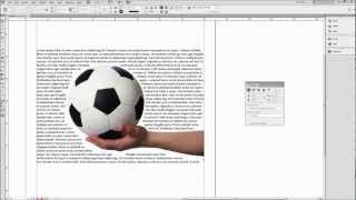 InDesign Tutorial Wrap Text Around Images Shapes and Objects HD [upl. by Gorton503]