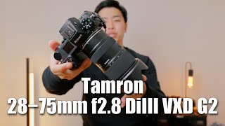 NikonZにTamron 28−75mm f28 DiIII VXD G2がきたっっっ [upl. by Refotsirc488]