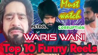 Waris Wani Top 10 Funny Kashmiri jokesCorruptionSchool ReopenCarry Minati😂 [upl. by Taveda]