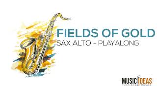 Fields Of Gold  Sax Alto  Playalong  Download PDF Sheet [upl. by Iam133]