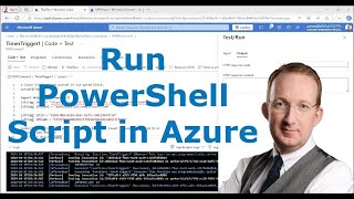 Run Scheduled PowerShell Script in Azure [upl. by Ened817]