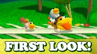 Video Tour  Poochy amp Yoshis Woolly World Nintendo 3DS [upl. by Anneg]