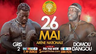 🛑Direct  Arène Nationale combat Gris 2 vs Domou Dangou en live pay per view sur Senaffiche [upl. by Akinot497]