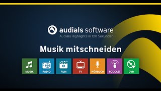 Audials 2016 in 120 Sekunden Musik von AudioStreamingDiensten mitschneiden [upl. by Ignatia]