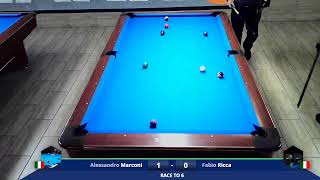 MARCONI VS RICCA POOL SERIE A SD 480p [upl. by Cindra]