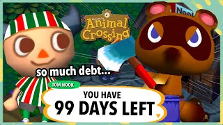 I Spent 100 Days In Animal Crossingon the Nintendo Gamecube [upl. by Spalding]