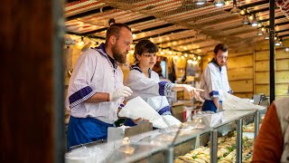 Das erwartet euch auf dem Hamburger Fischmarkt in Stuttgart  STUGGITV [upl. by Behlau]