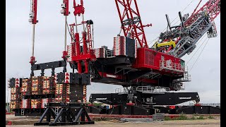 Worlds Amazing Mammoet Special Crane That You Never Thought Existed [upl. by Nallad]