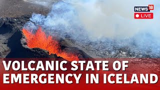 Iceland Volcano Eruption LIVE  Iceland Volcano Erupts Again  Iceland Volcano Eruption Live Stream [upl. by Elocan250]