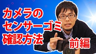 あなたのカメラは大丈夫？イメージセンサーのゴミ確認と対策（前編） [upl. by Analah]