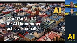 Innovationsveckan 2023  Kraftsamling för AI i kommuner och civilsamhälle [upl. by Adar]