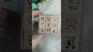 This is definitely your favorite wooden rubber stamp for making cards gifts etc artjournaling [upl. by Denten]