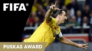 Zlatan Ibrahimović Bicycle Kick Goal  FIFA Puskas Award 2013 WINNER [upl. by Zachariah]