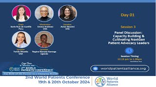 Panel Discussion Capacity Building amp Cultivating NextGen Patient Advocacy Leaders [upl. by Yelsiap]