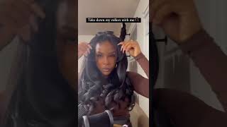 For my girlies who love BIG voluminous hair🫶🏾⬇️ [upl. by Ahseenyt235]