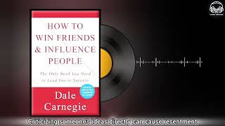 HOW TO WIN FRIENDS AND INFLUENCE PEOPLE By Dale Carnegie  Summary In English  Explore Audiobook [upl. by Ahgiel]